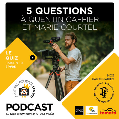 LE QUIZ - S1005 - 5 QUESTIONS à QUENTIN CAFFIER ET MARIE COURTEL cover