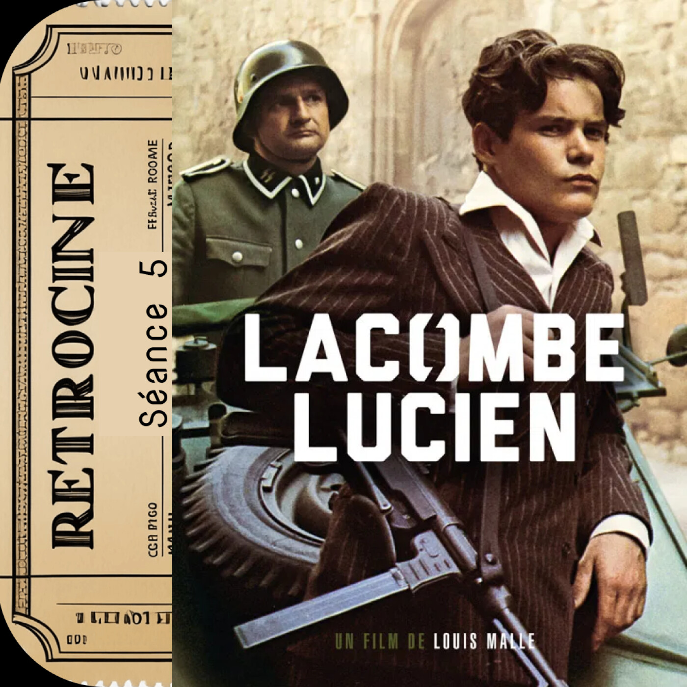 Lacombe Lucien : Le cinéma de Louis Malle ou la zone grise de l’histoire de la collaboration à l’écran 🪖  Rétro Cinéma Podcast – S1 %235