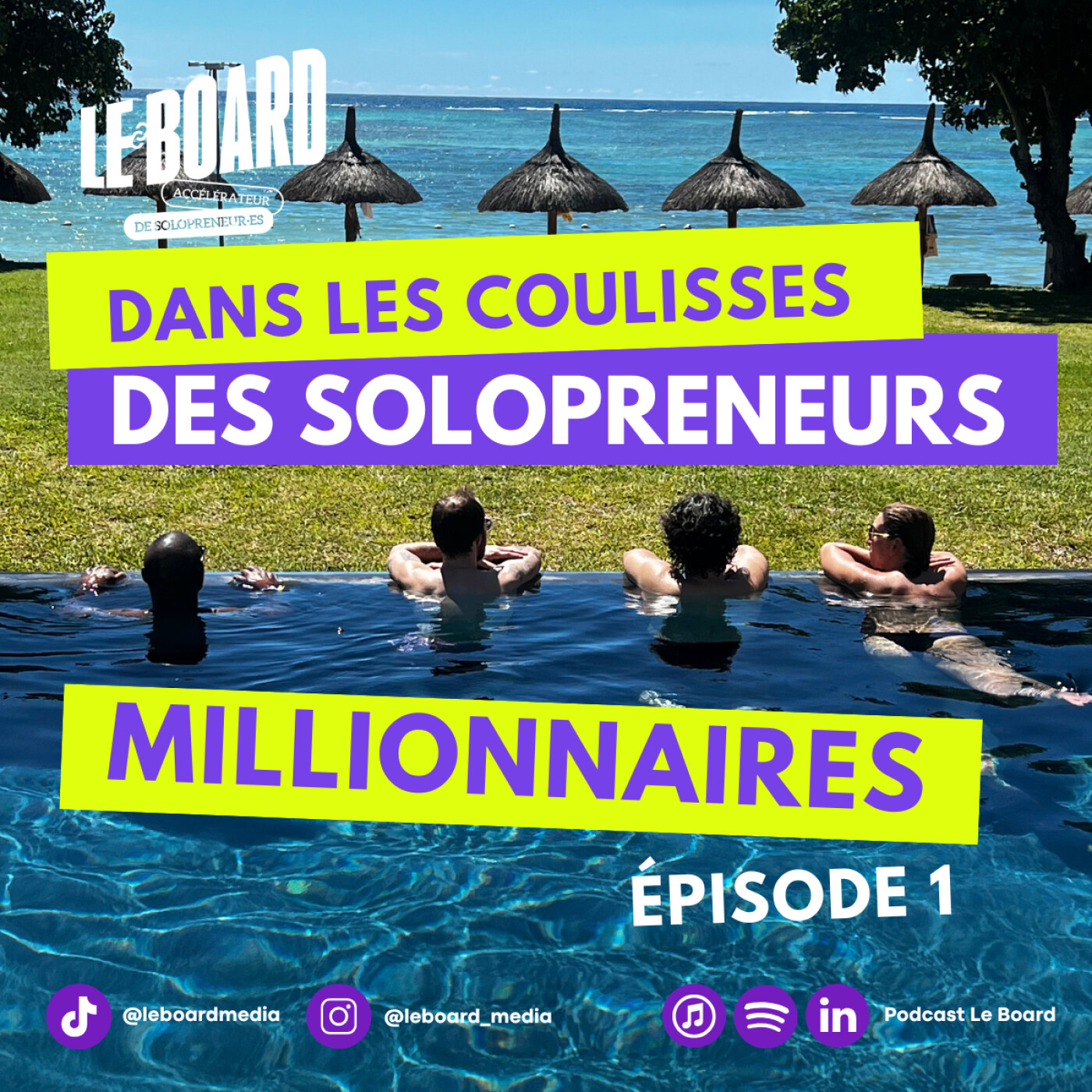 LE BOARD - podcast freelance & solopreneur : génère des revenus réguliers et augmente ta liberté d\'indépendant (par Flavie Prévot)