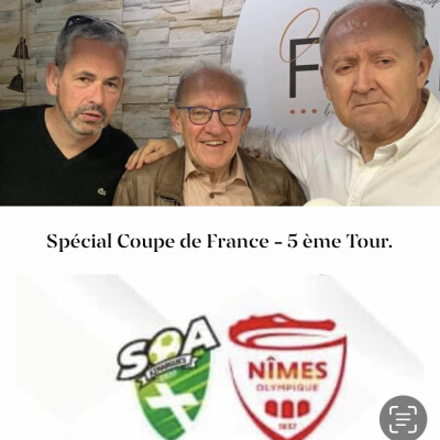 Episode 223 -SagaCrocos - Coupe de France 5ème tour. SO Aimargues / Nîmes Olympique. cover