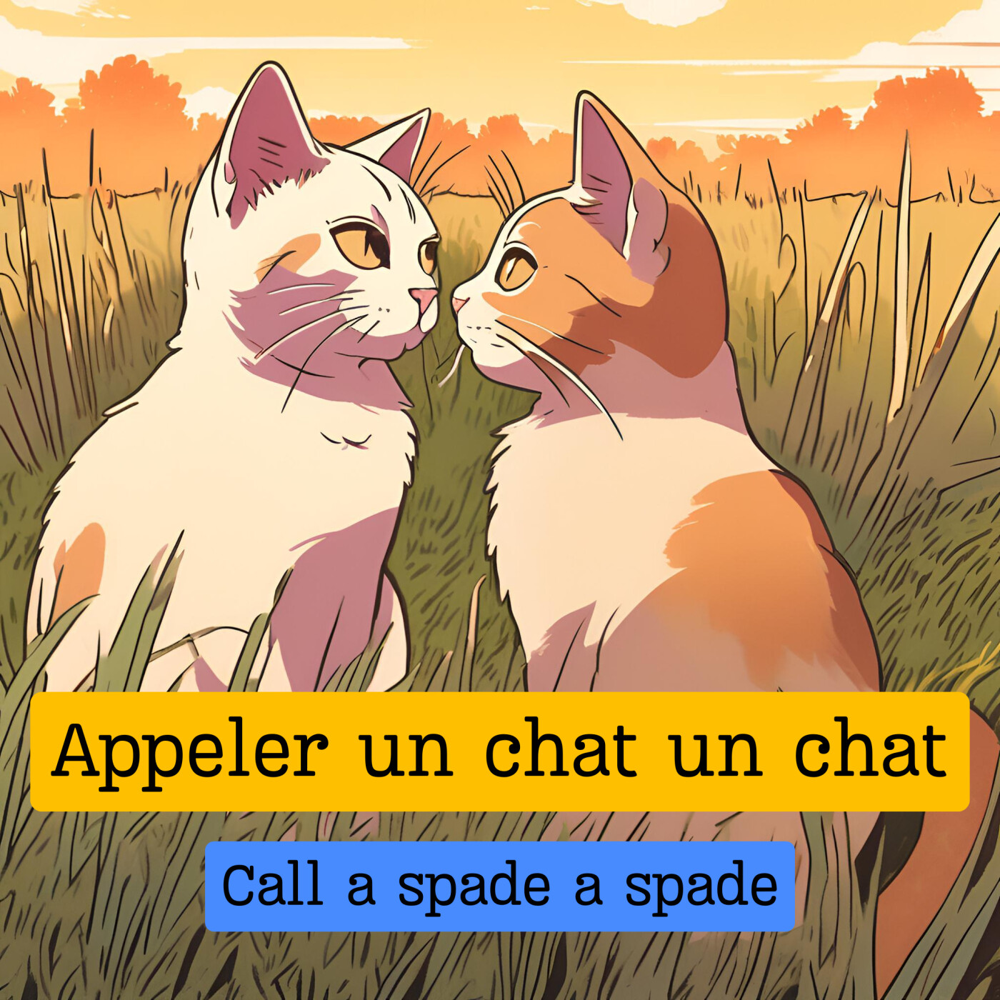 Expression française : Vous n'avez pas peur des mots ? "Appeler un chat un chat"