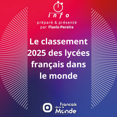Le classement 2025 des lycées français dans le monde cover