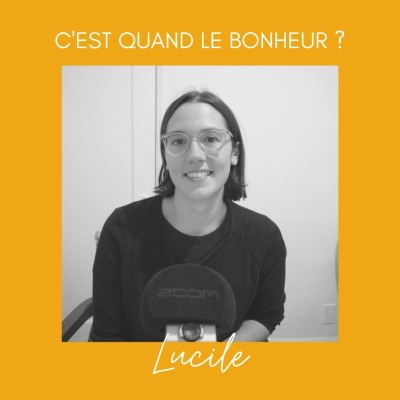 Lucile : "Se pauser 3 secondes et se demander qu’est-ce qui s’est passé de cool aujourd’hui ?"  cover