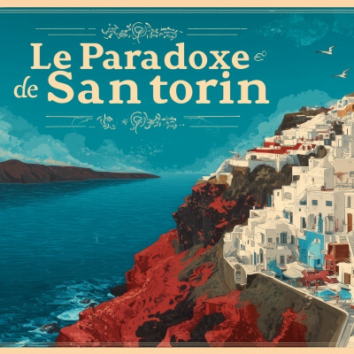 Le Paradoxe de Santorin - Akrotiri la "Pompéi de l'Égée" et Mythe de l'Atlantide (Histoire Grecque) cover