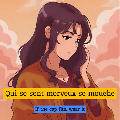 Qui se sent morveux se mouche cover