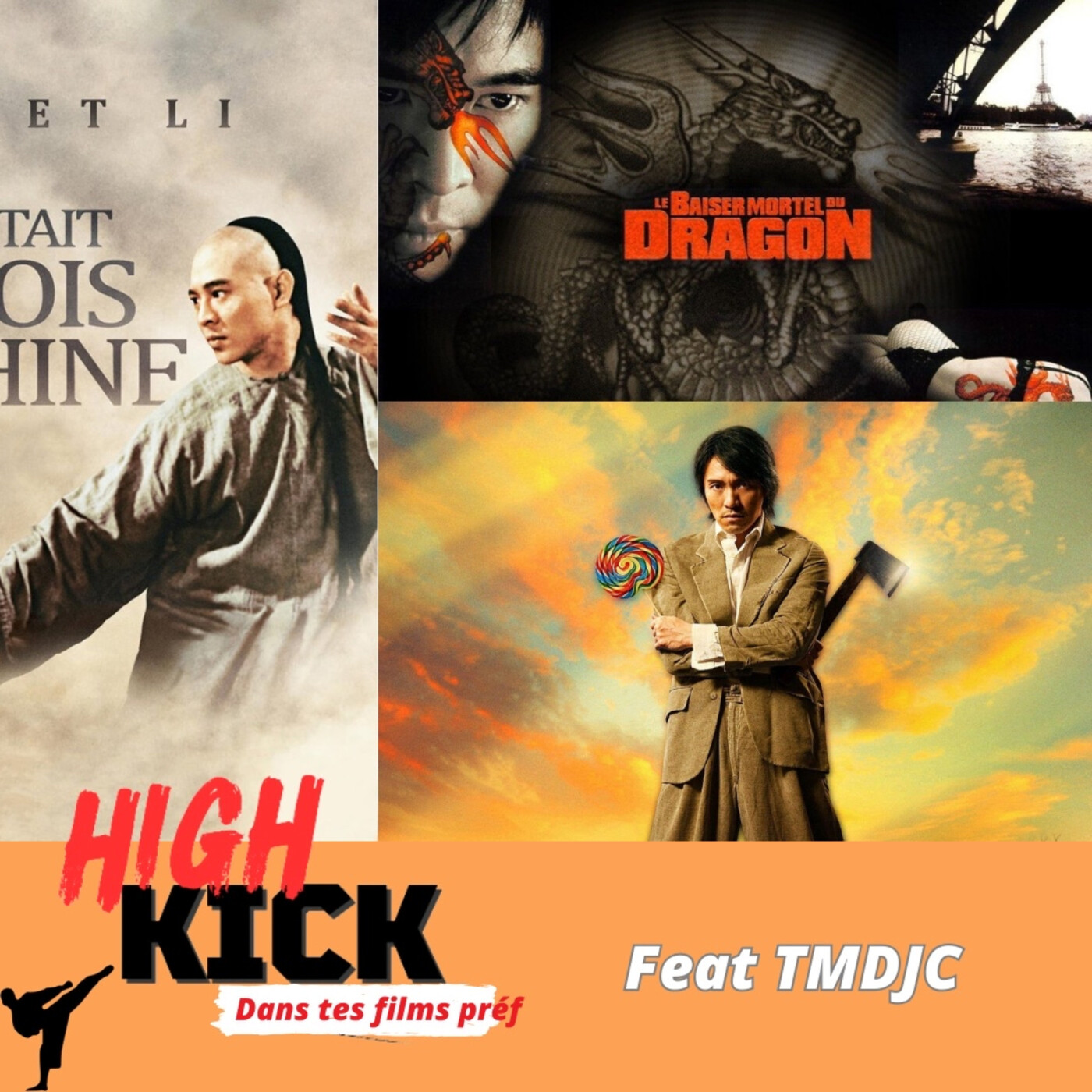 (Hors-Série) High Kick dans tes films préf feat TMDJC | Le podcast qui cause des films d'arts martiaux
