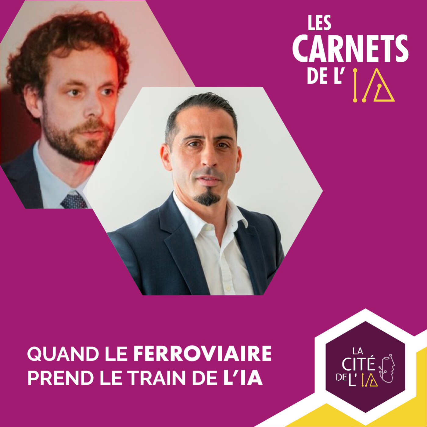 #30 - Morade El Fahsi & Denis Coutrot - Quand le ferroviaire prend le train de l'IA !