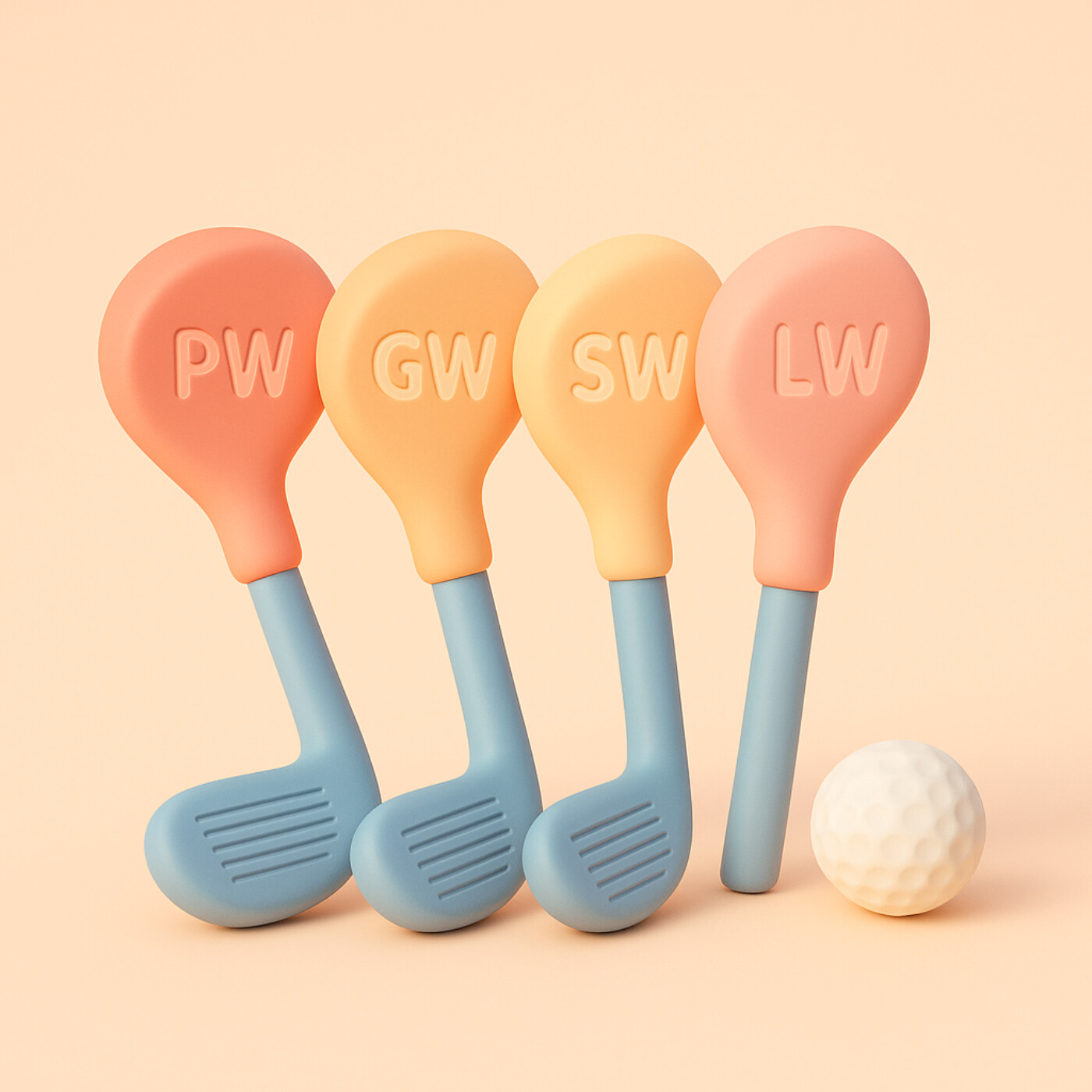 Quels wedges choisir au golf ? PW, GW, SW, LW expliqués