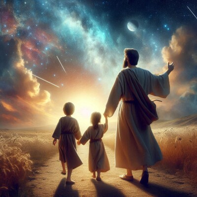 Transmettez la tradition de la lumière aux générations futures - Archange Gabriel Psaume 187 cover