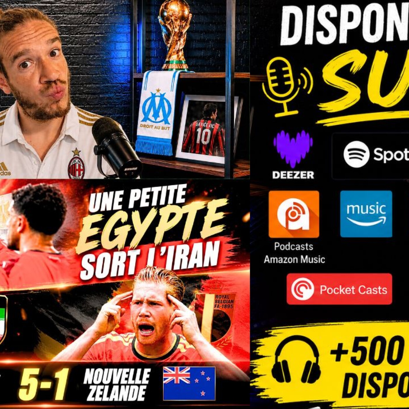 Débat Coupe du Monde 2026 - Le verdict du groupe G - La Belgique continue de rêver, Une petite Egypte écarte l'Iran