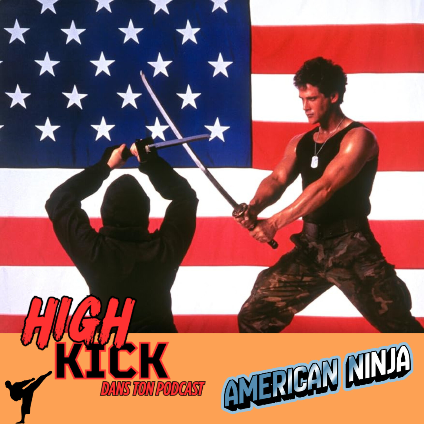 [55] - American Ninja | Le podcast qui cause des films d'arts martiaux