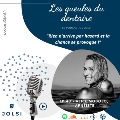 Ep 40 - Dr Alice MODOLO, pédodontiste et apnéiste cover