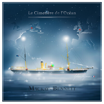 Le sombre voyage du Mackay Bennett: ramener les victimes du Titanic cover