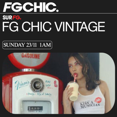 FG CHIC MIX VINTAGE BY BELLE BOUTIQUE cover