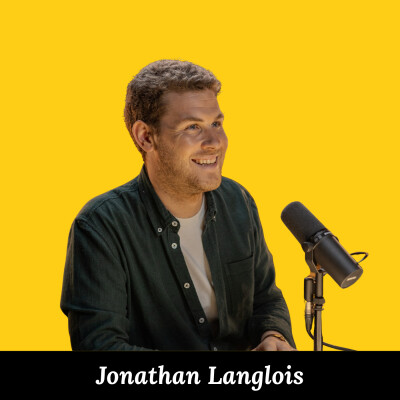 #28 - Jonathan Langlois (Les Lueurs) - Pourquoi (bien) animer un podcast ne représente que 30 % de sa réussite cover