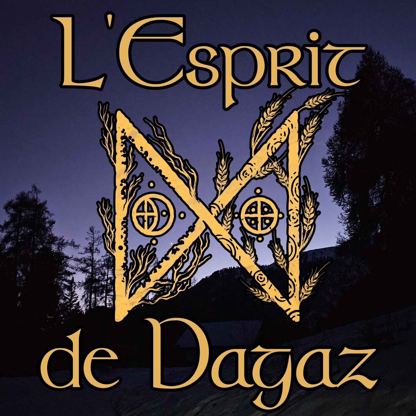 Illustration du podcast L'Esprit de Dagaz – Spiritualité, Animisme & Paganisme
