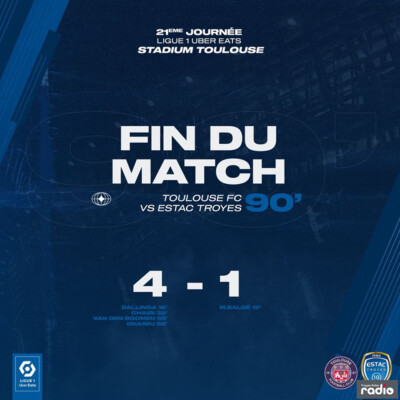L'INFO DU JOUR - L'ESTAC a sombré à Toulouse cover