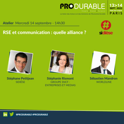 Sidièse - RSE et communication : quelle alliance ? cover