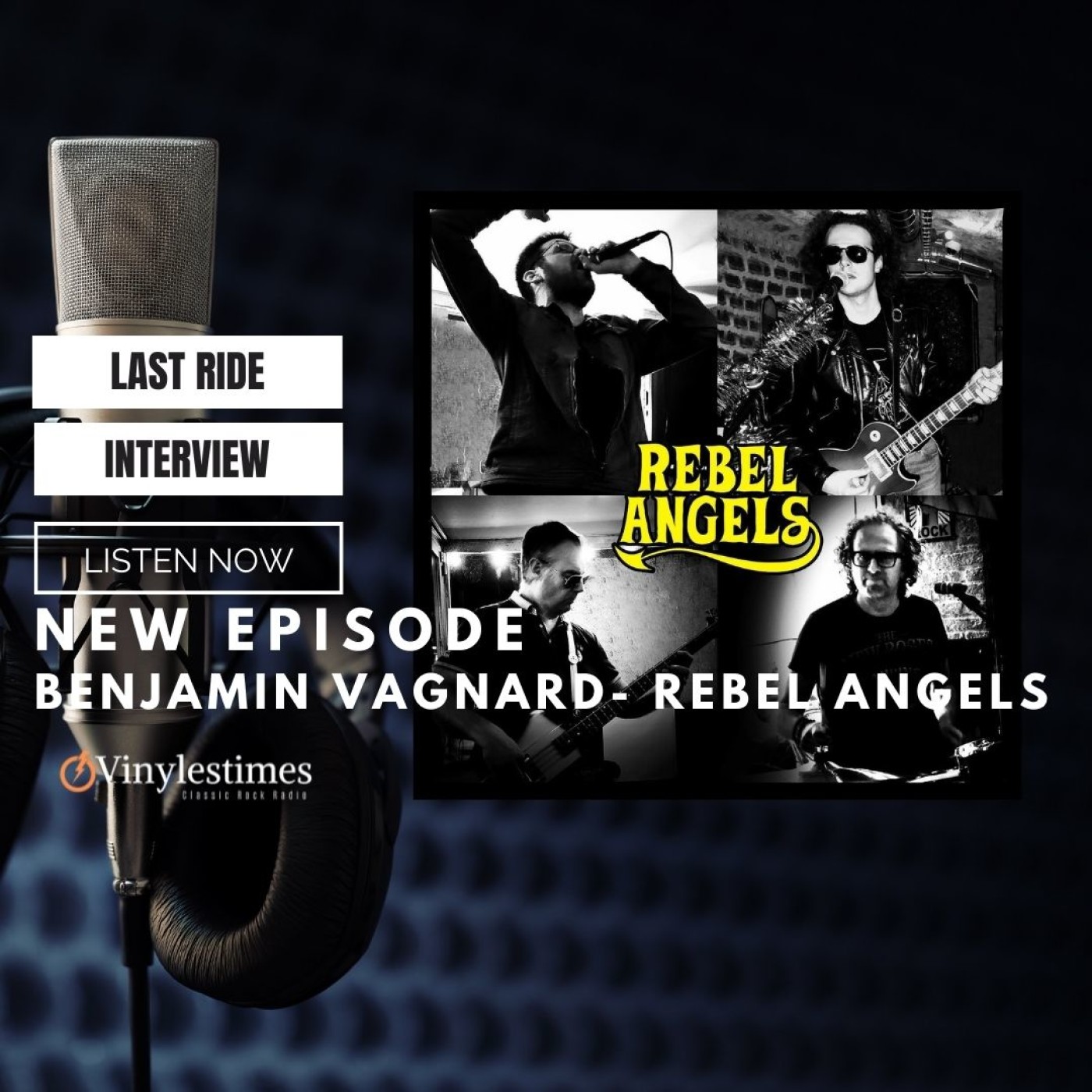 Last Ride Interview - Benjamin Vagnard - REBEL ANGELS - 20 11 2022. episode artwork