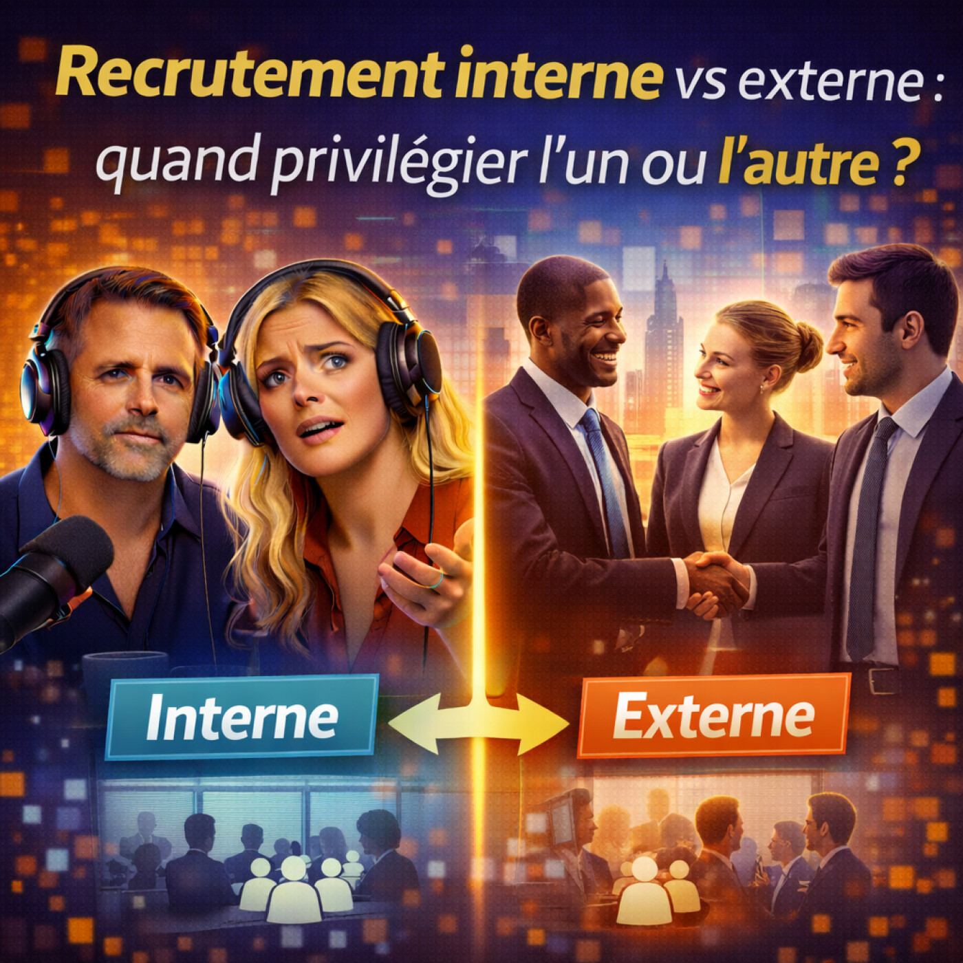 Recrutement interne vs externe : Quand privilégier l'un ou l'autre ?