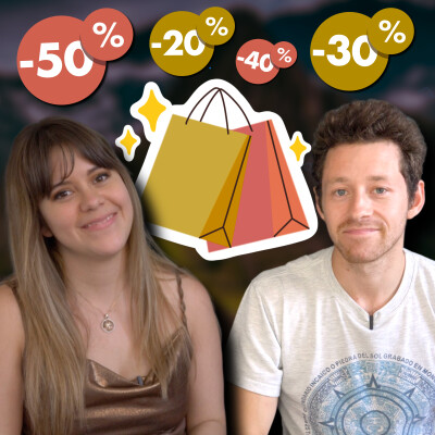 Pourquoi les soldes rendent fous ? 🛍️ Faire du shopping en espagnol 🇪🇸 (A2 faux-débutant) cover