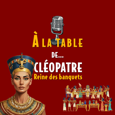 À la table de Cléopâtre, reine des banquets - Podcast d'histoire et de gastronomie cover