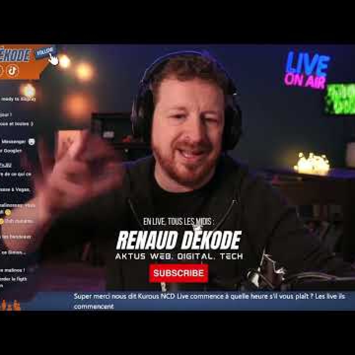 Test Perplexity vs Copilot vs ChatGPT, Nudité sur Twitch, OpenAI, Exosquelette, Végas [Live 08/01] episode artwork
