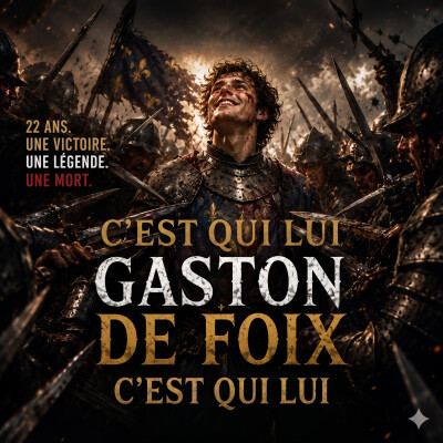 22 ans, une victoire, une mort légendaire, Gaston de foix, c'est qui lui? cover
