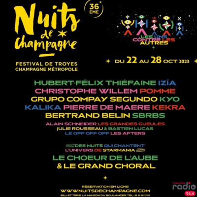 L'INFO DU JOUR - La 36ème édition du festival des nuits de champagne cover