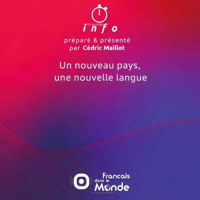 Un nouveau pays, une nouvelle langue cover