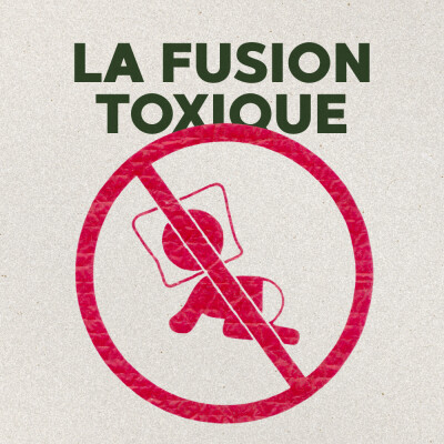 LA FUSION TOXIQUE : Pourquoi la paix t'angoisse (Et fait rager les autres) cover