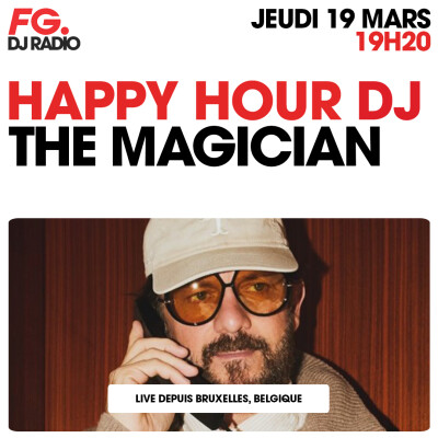 HAPPY HOUR DJ : THE MAGICIAN cover