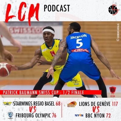 Swiss Cup - 1/2 Finale -  Genève Vs Nyon & Starwings vs Fribourg cover