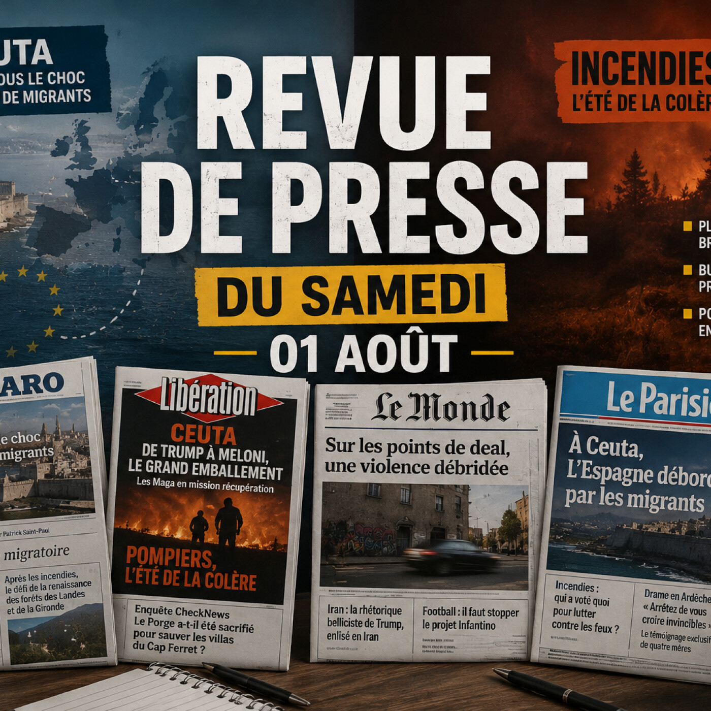 Revue de presse du 01 août episode artwork