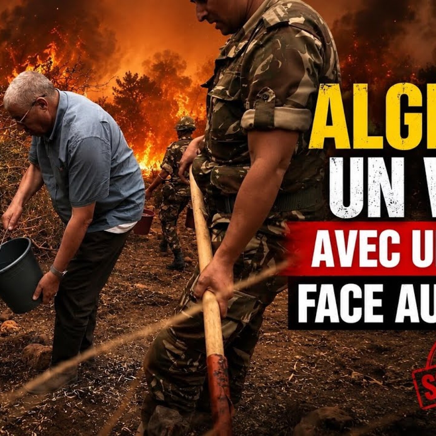 Des seaux d'eau contre l'enfer : La vérité amère sur les incendies de forêt en Algérie