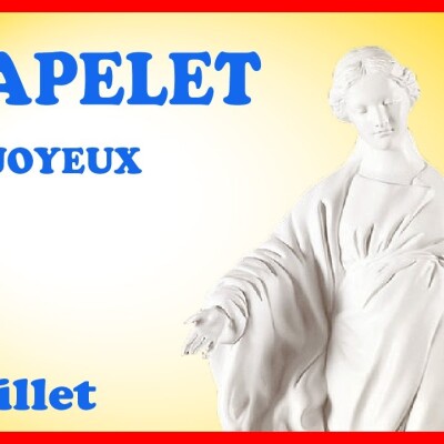 CHAPELET 🙏 Samedi 6 Juillet - Mystères Joyeux cover