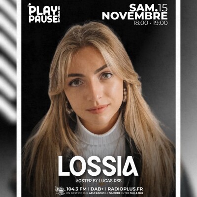 PLAY PAUSE SATURDAY MIX - @ LOSSIA · 15.11.25 cover