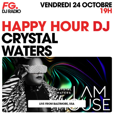 HAPPY HOUR DJ : CRYSTAL WATERS cover