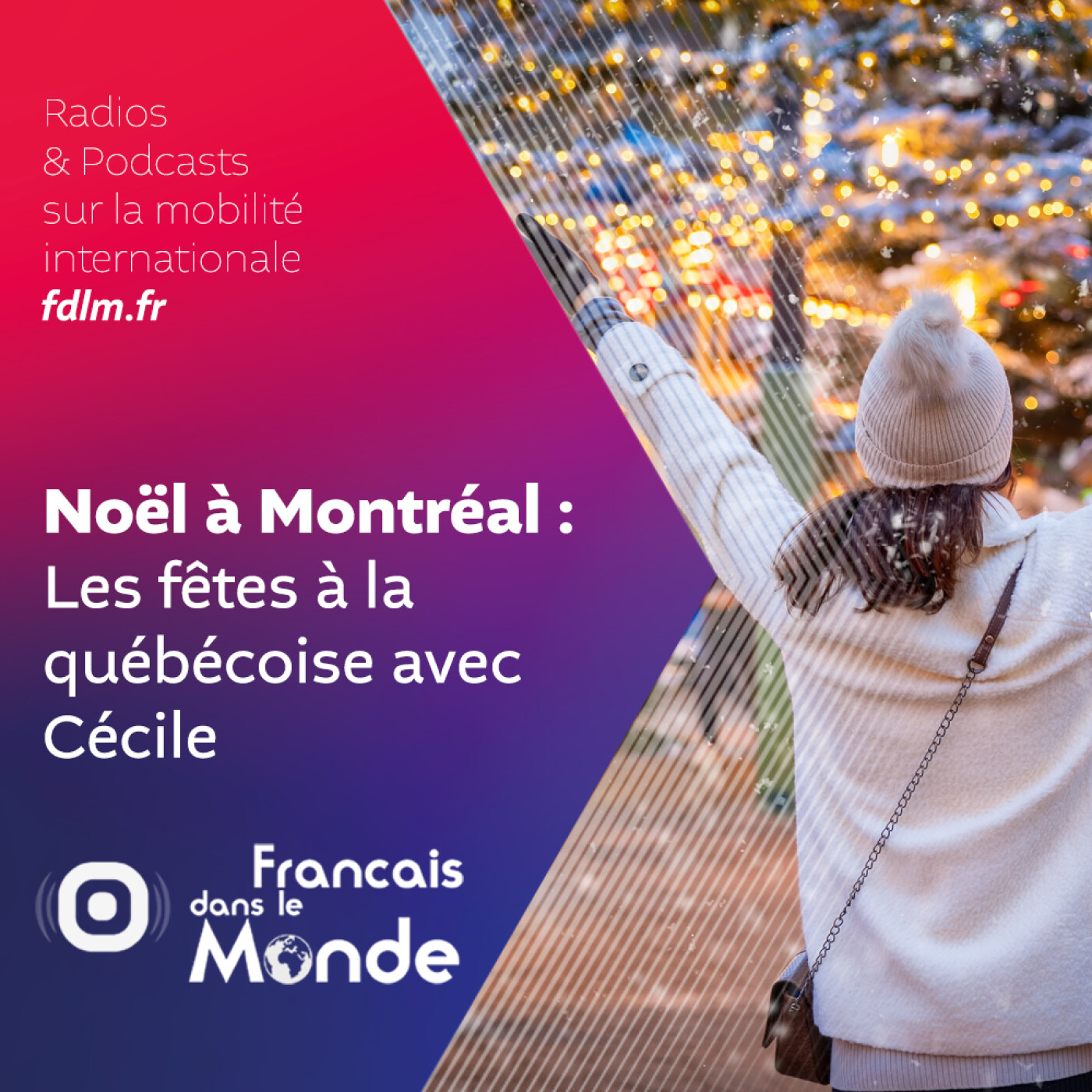 Tempête de neige et traditions québécoises avec Cécile Lazartigues Chartier