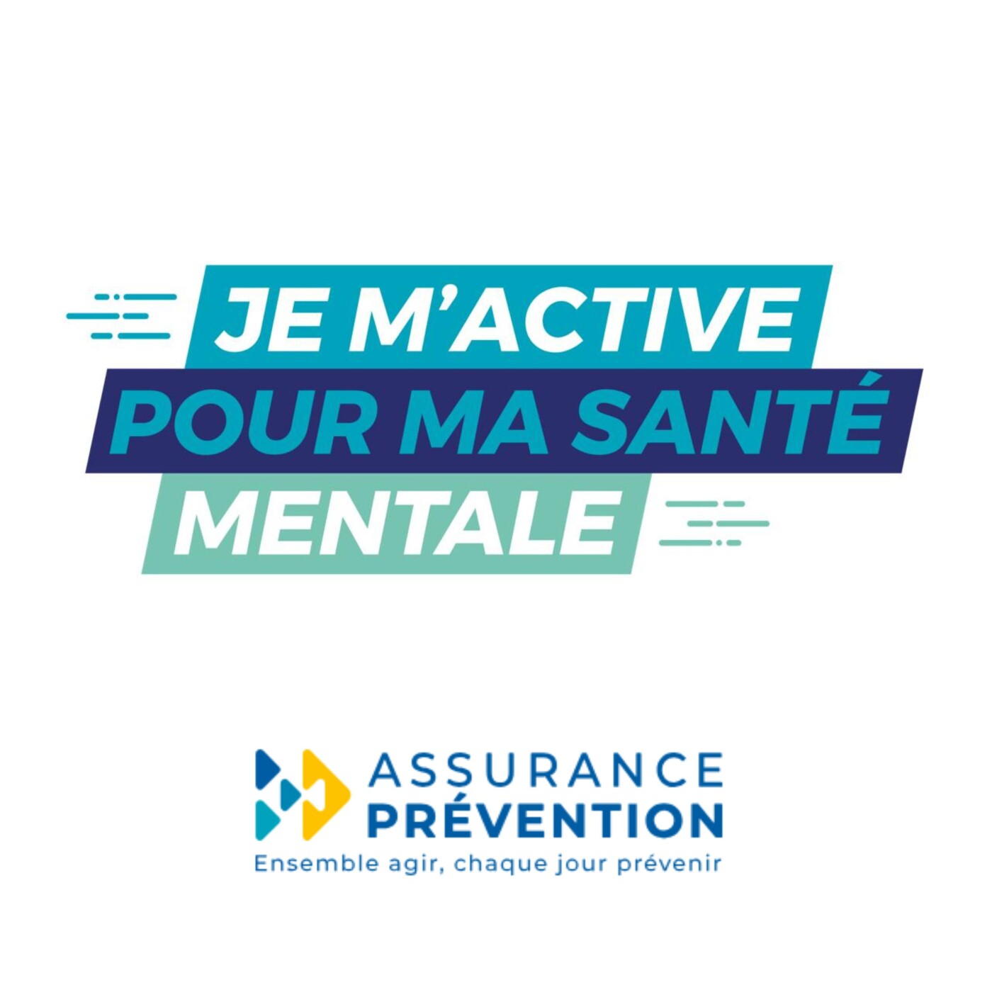 Je m'active pour ma santé mentale
