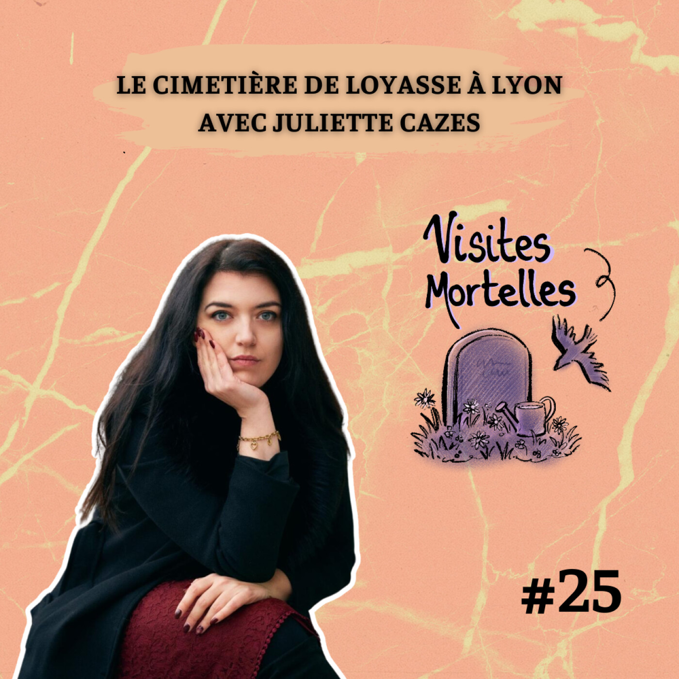 EP25 - Balade au cimetière de Loyasse à Lyon avec Juliette Cazes episode artwork