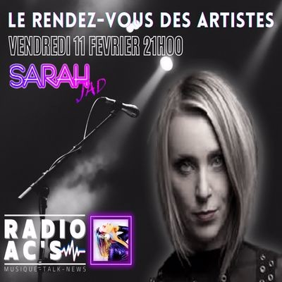 Le Rendez-Vous Des Artistes du 11/02/2022. Guest : Sarah Jad cover