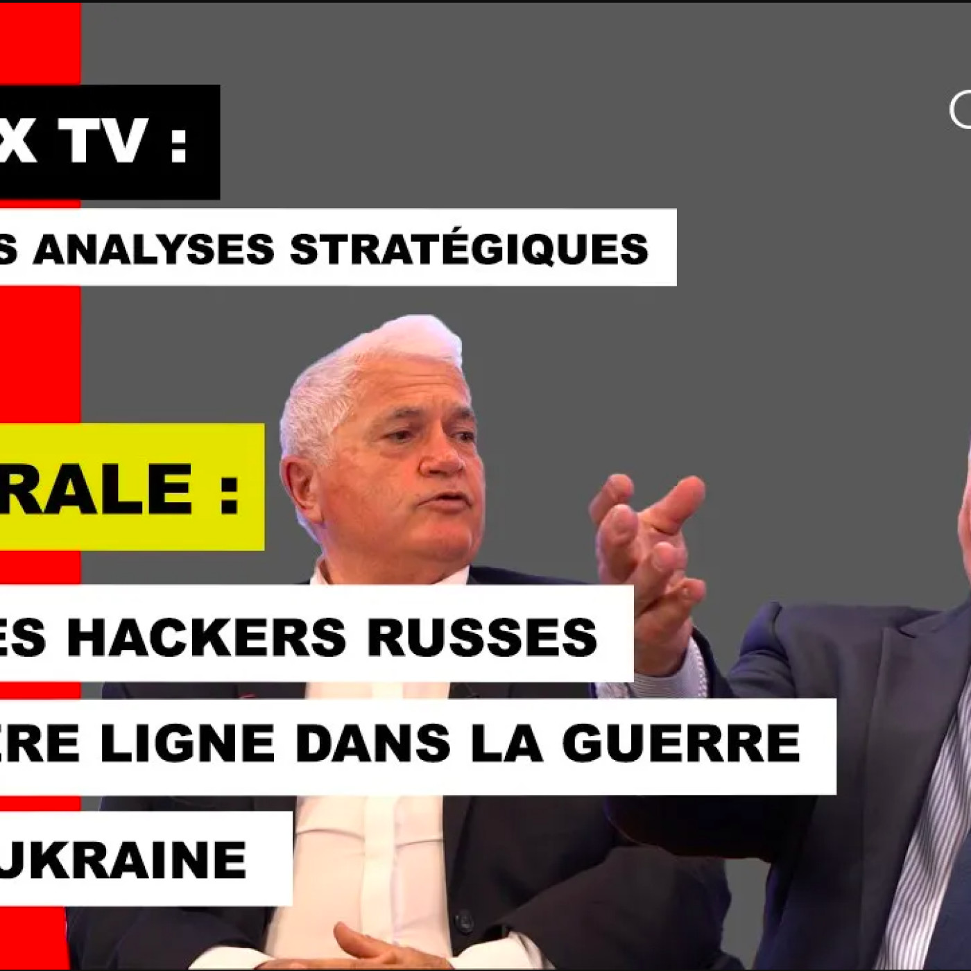 Les HACKERS RUSSES en première ligne dans la GUERRE contre l'UKRAINE episode artwork