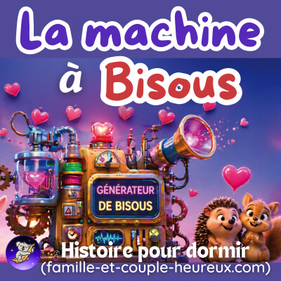 La Machine à Bisous 💛 | Histoire pour s’endormir 🌙 | Histoire du soir enfant | Patricia Histoires cover