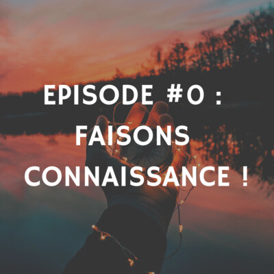 Faisons connaissance cover