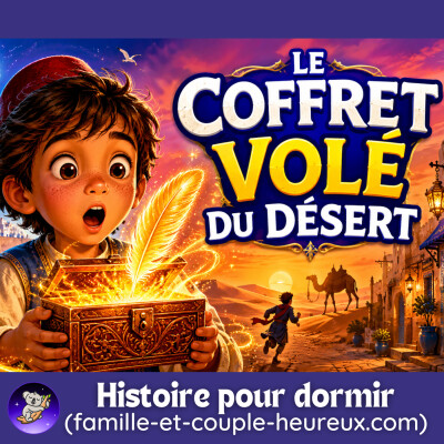 Le Coffret volé du désert 🐪 Histoire pour s’endormir | Maroc, sommeil enfant | Patricia Histoire cover