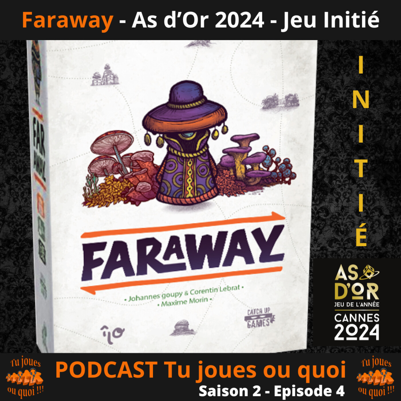 Tu joues ou quoi : le podcast des jeux de société