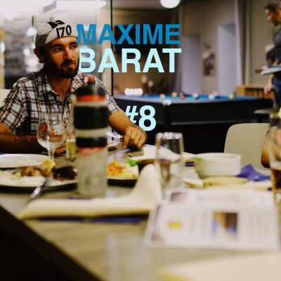 Episode 8 - Maxime Barat - "je ne m'entraine pas. Par contre, je fais 25h de vélo par semaine". cover