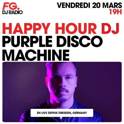 HAPPY HOUR DJ : PURPLE DISCO MACHINE cover