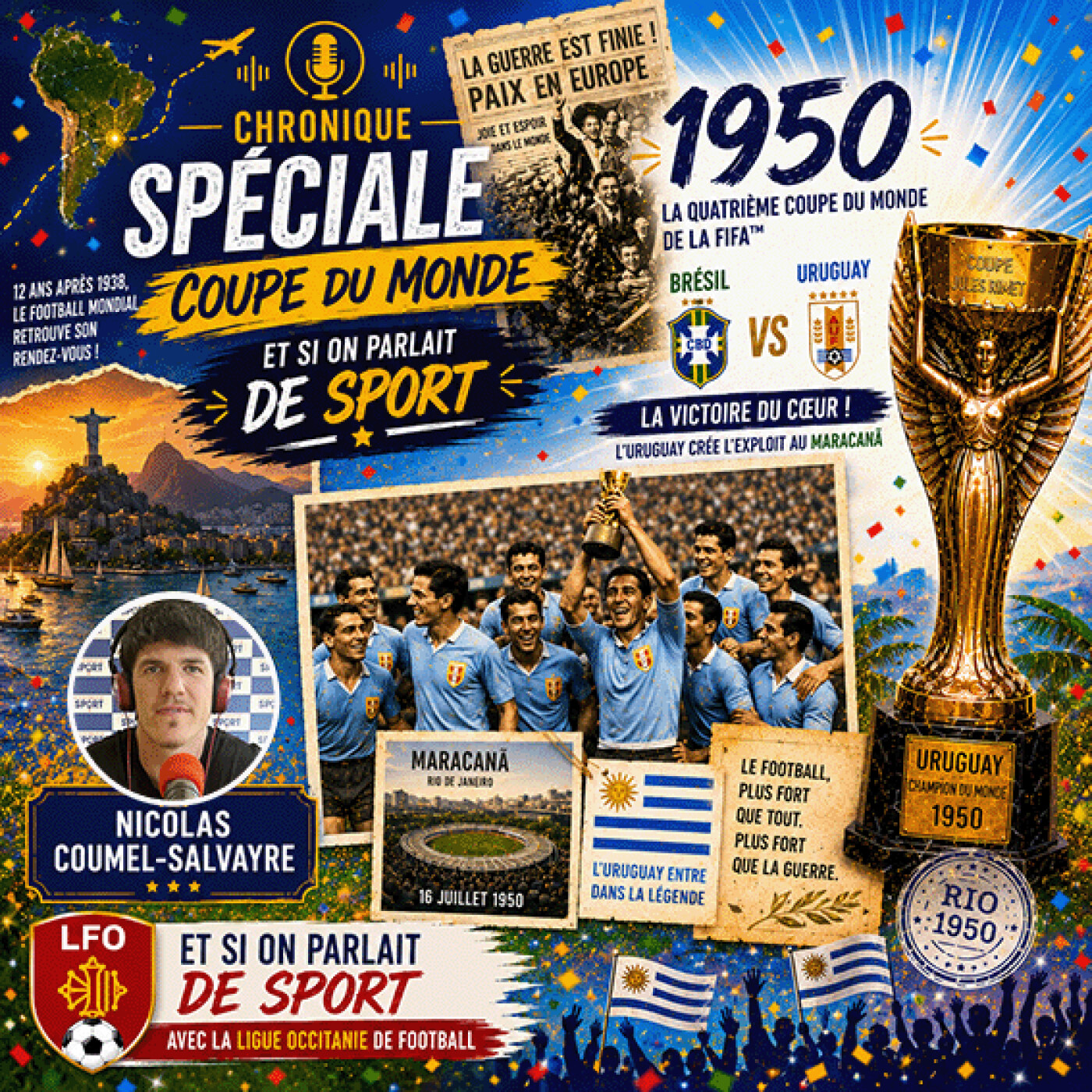 Chronique spéciale Coupe du Monde de Football N°4 - 1950 - Brésil episode artwork
